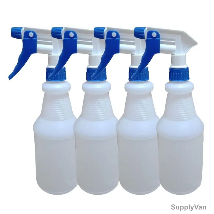 Lacot Spray Bottle, HDPE, 750ML, White, 4 Pcs/Pack
