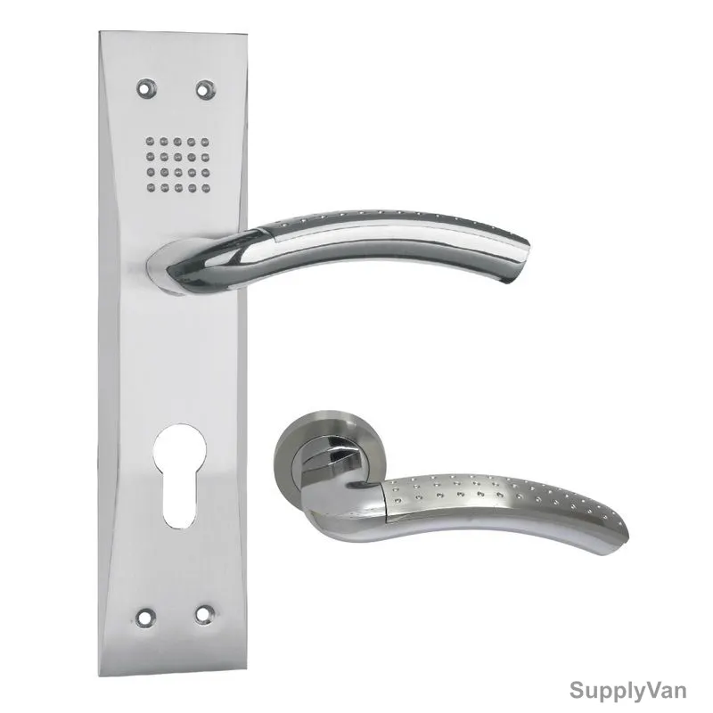 Burano Door Handle, AA102-AA23, Zinc, Screw Mount, 250MM