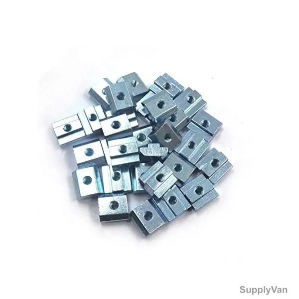 Extrusion T-Sliding Nut, 30 Series, Metal, M6, PK50