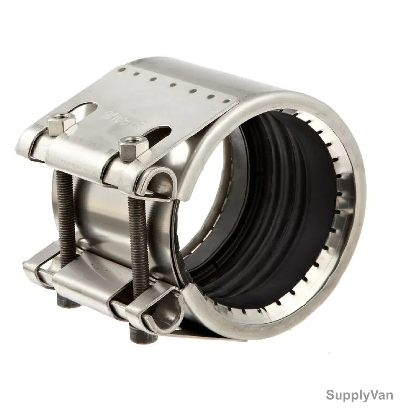 Pipe Repair Clamp For 59 to 62MM Dia, RCHS50A, SUS304 Stainless Steel, 25 Bar, 8-10 Nm — image 1