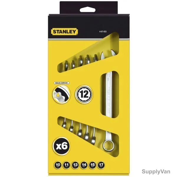 Stanley Combination Wrench Set, 4-87-054, 8 Pcs/Set — image 1