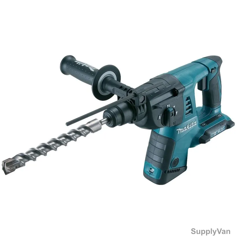 Makita Rotary Hammer, DHR263Z, 26MM Concrete/13MM Steel, 0-1250 RPM
