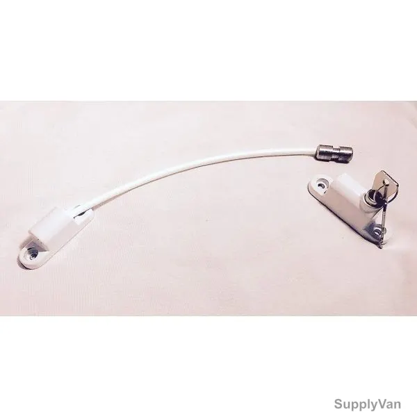 Window or Door Restrictor Child Safety Lock, Silver