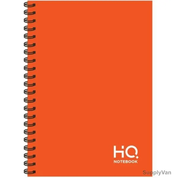 Navneet Hard Case Wiro Notebook, NAV85509, A5, 80 Sheets, Orange — image 1