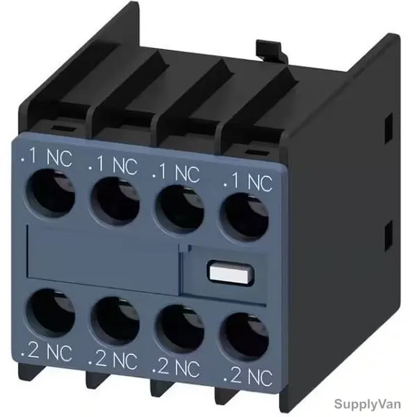 Siemens Auxiliary Switch, 3RH2911-1FA04, 3RT2 Series, 4NC, IP20