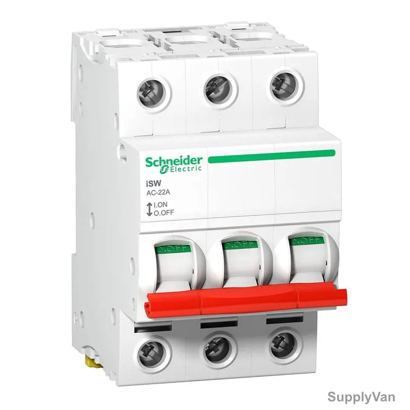 Schneider Electric Switch Disconnector, A9S66340, Acti9 iSW, 3P, 40A, 415VAC