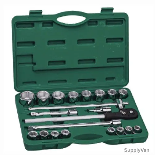 Uken Socket Set, U5960, 3/4 Inch Drive, 21 Pcs/Set