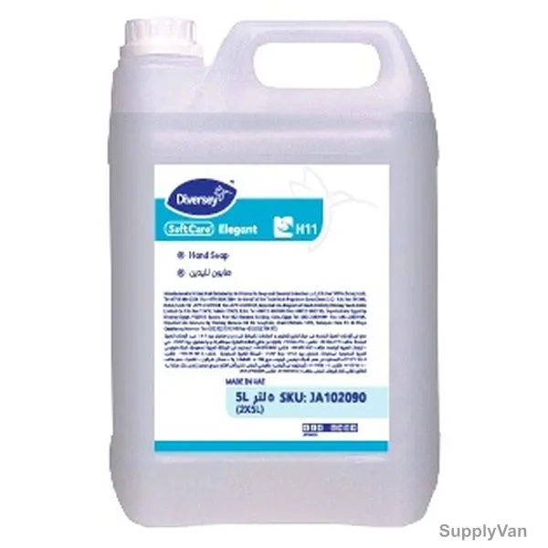 Diversey Soft Care Elegant H11 Hand Soap, JA102090, 5 Ltrs