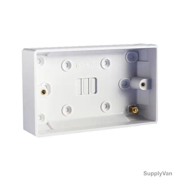 JE Unique PVC Box, 3 x 6 Inch