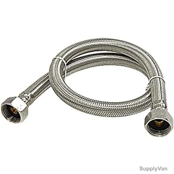 Flexible Hose, Galvanized Iron, 30CM, Silver