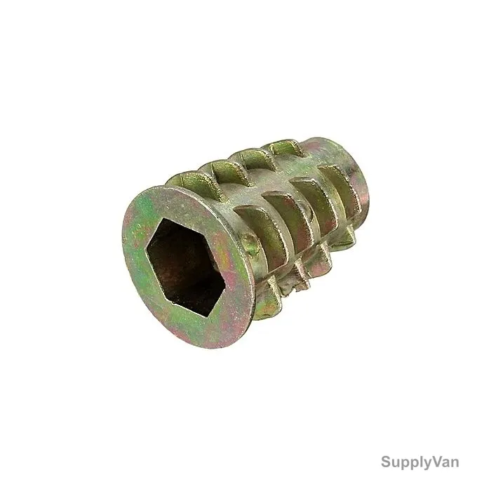 Yingda Insert Nut Screw Coupling Nut, YD806, Zinc Alloy, 6MM, Greenish Brown — image 1