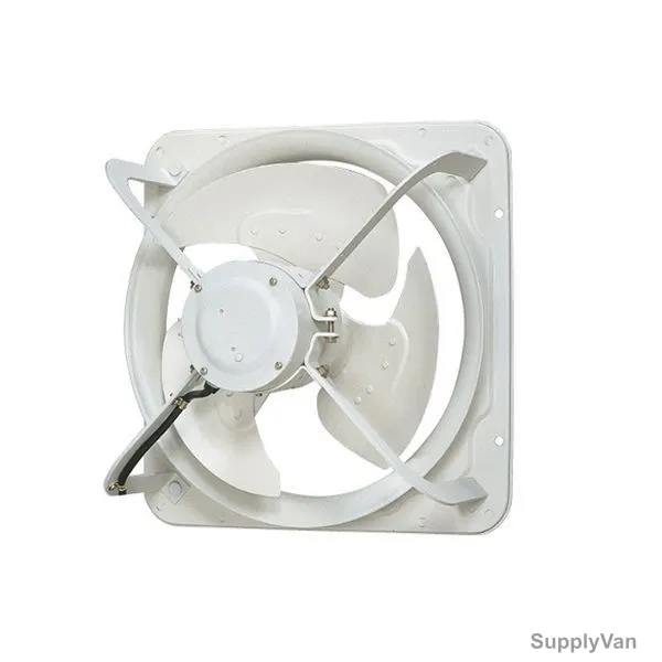 Kdk Industrial Wall Mount Ventilation Fan, 60GTC, 340W, 3 Phase, 960 RPM, 60CM Blade Dia, White