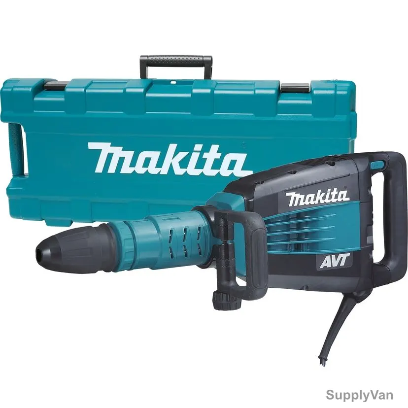 Makita Demolition Hammer, HM1214C, 1510W, 700 x 129 x 265MM