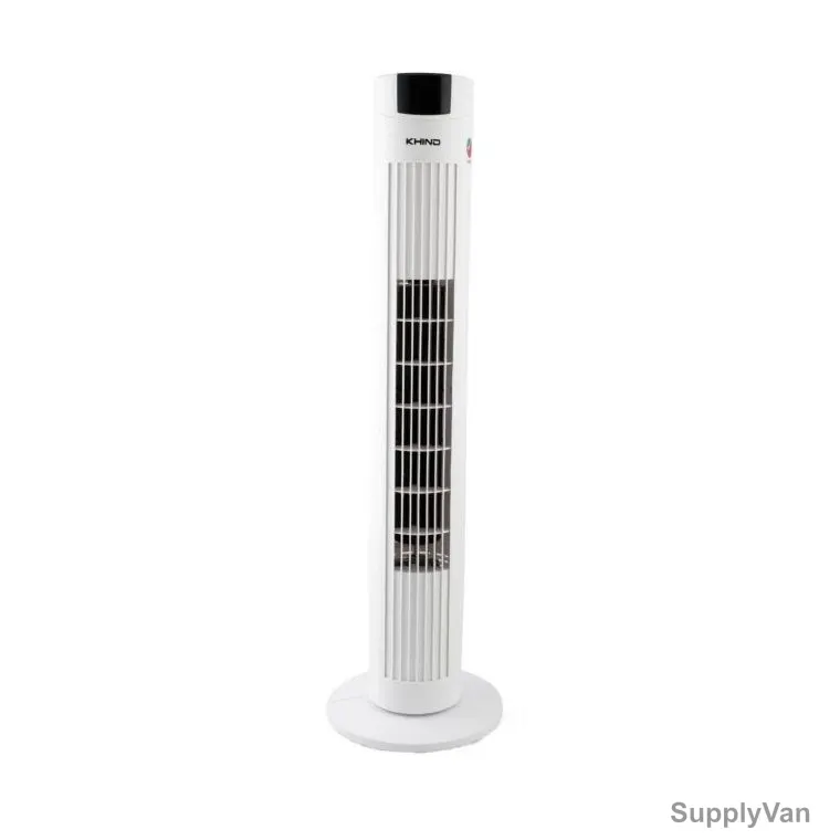 Khind Tower Fan With Remote Control, FD351R, 40W, 31 Inch Height, White — image 1