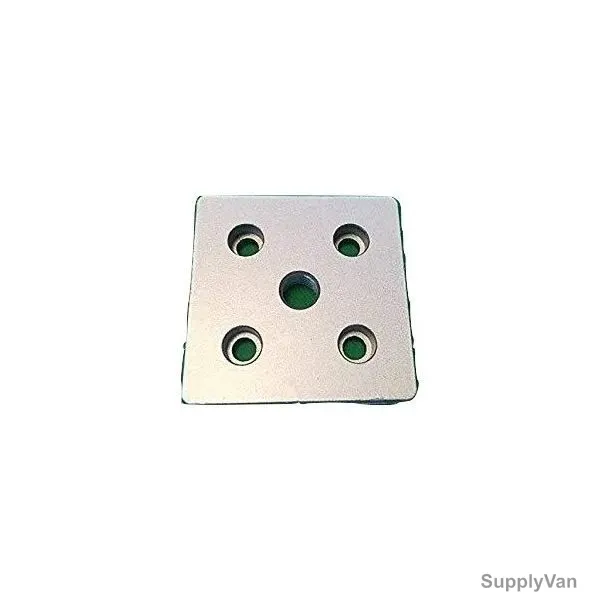 Extrusion Connecting Face Plate, 45 Series, Aluminium, 90 x 90MM, PK2