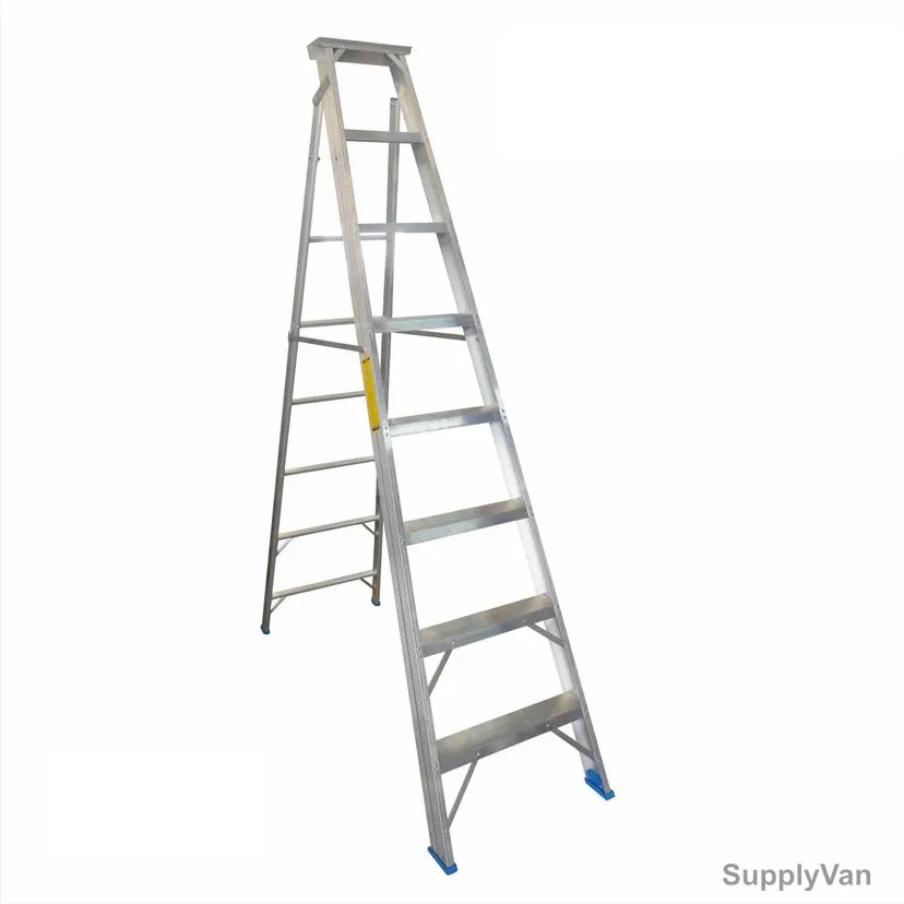Topman Dual Purpose Ladder, DPAL8, Aluminium, 8 Steps, 130 Kg Weight Capacity