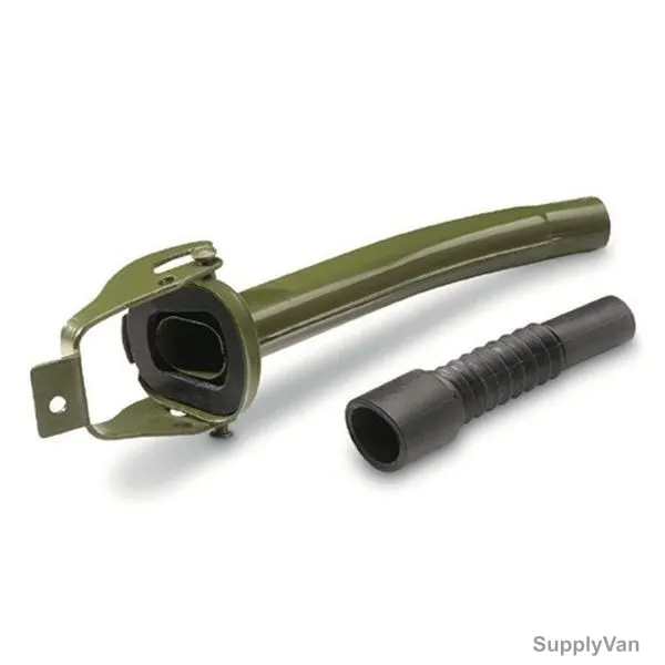 Uken Jerry Can Spout Tube, 506U, Plastic/Metal, Green