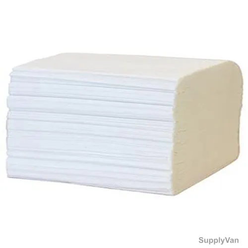 Intercare Folded Toilet Paper, 2 Ply, 30 Pcs/Pack