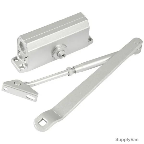 Dortec Door Closer, DT-61, Silver