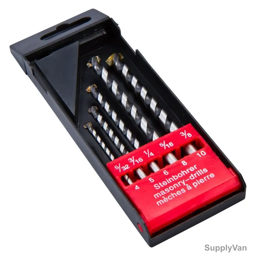 Beorol Drill Bit Set, BGSET5, 5 Pcs/Set
