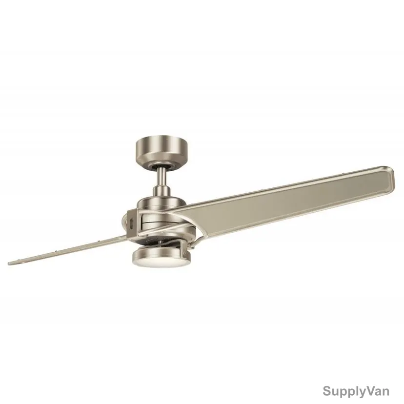 Kichler Ceiling Fan, KLF-XETY-56-BN, Xety, 2 Blade, 56 Inch, Brushed Nickel