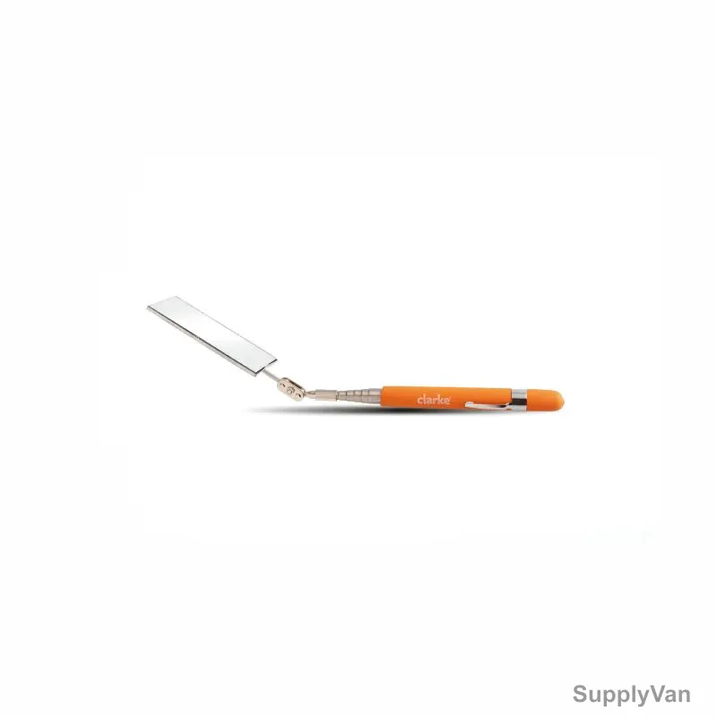 Clarke Telescopic Rectangular Inspection Mirror, IM2X3-1-2C, 50 x 90MM
