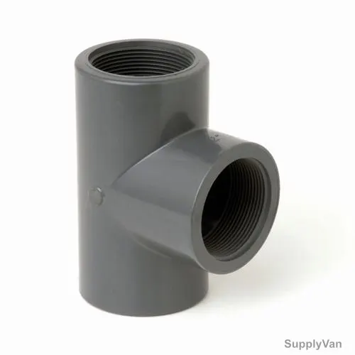 Gf High Pressure Equal Tee, PVC, 2 Inch