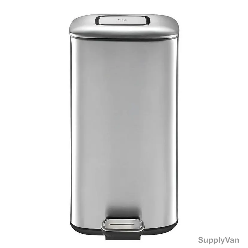 Eko Pedal Trash Bin, CHSS68-9, Stainless Steel, 9 Ltrs, Silver — image 1