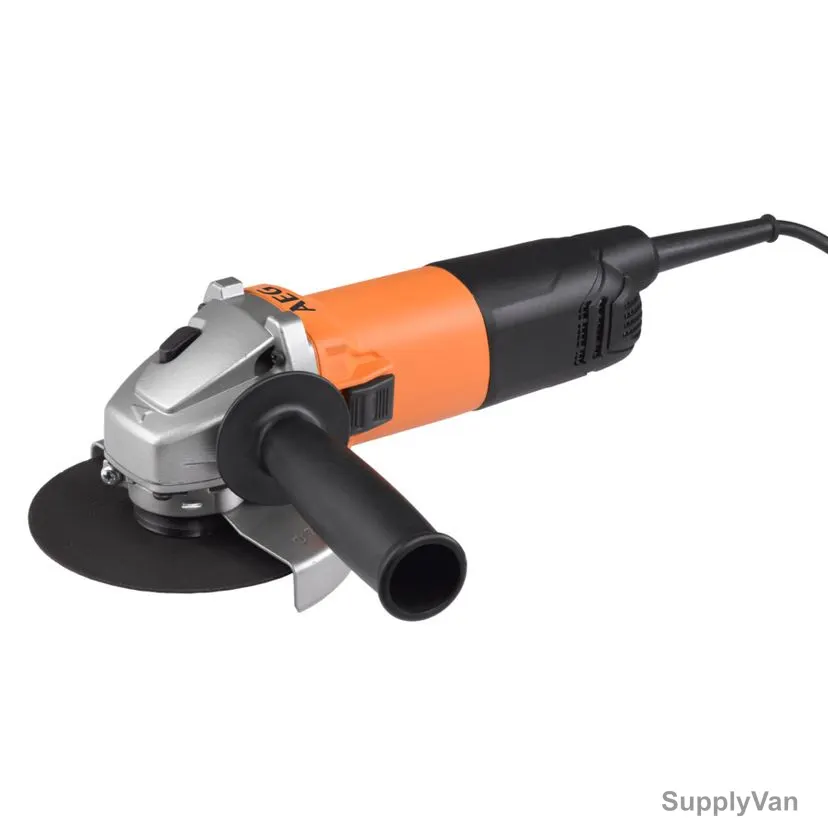 AEG Angle Grinder, WS8-115, 800W, 115MM, S, Black and Orange — image 1