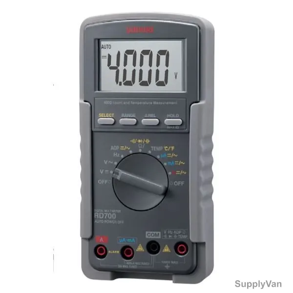Sanwa Digital Multimeter, RD700, 1000V, 4000 Count