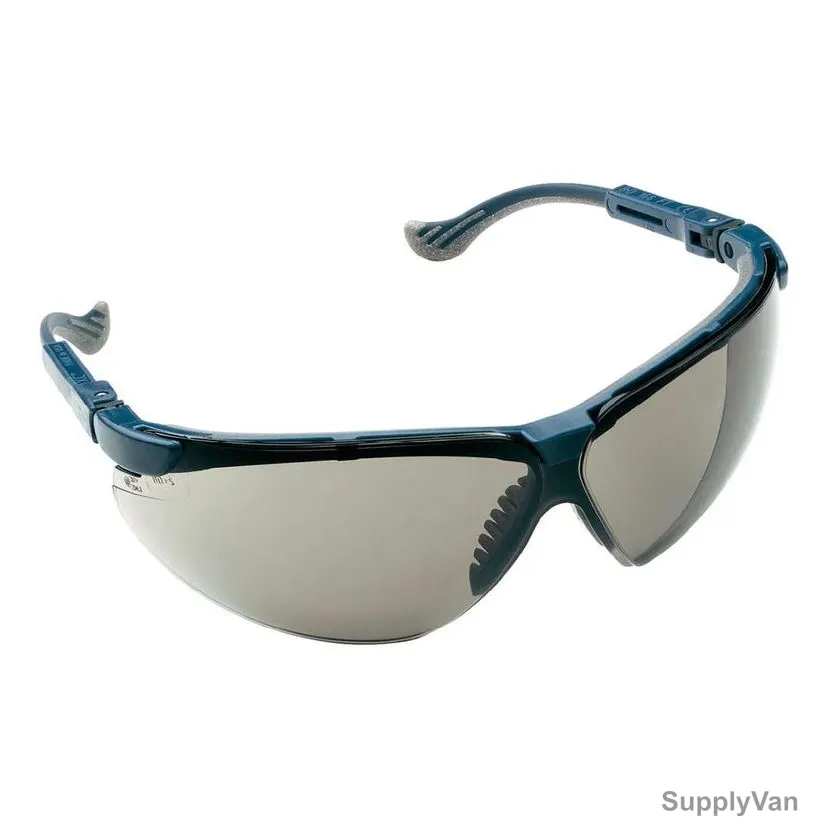 Honeywell Anti-Scratch Safety Spectacle, 1011026, XC, Polycarbonate, Grey/Blue