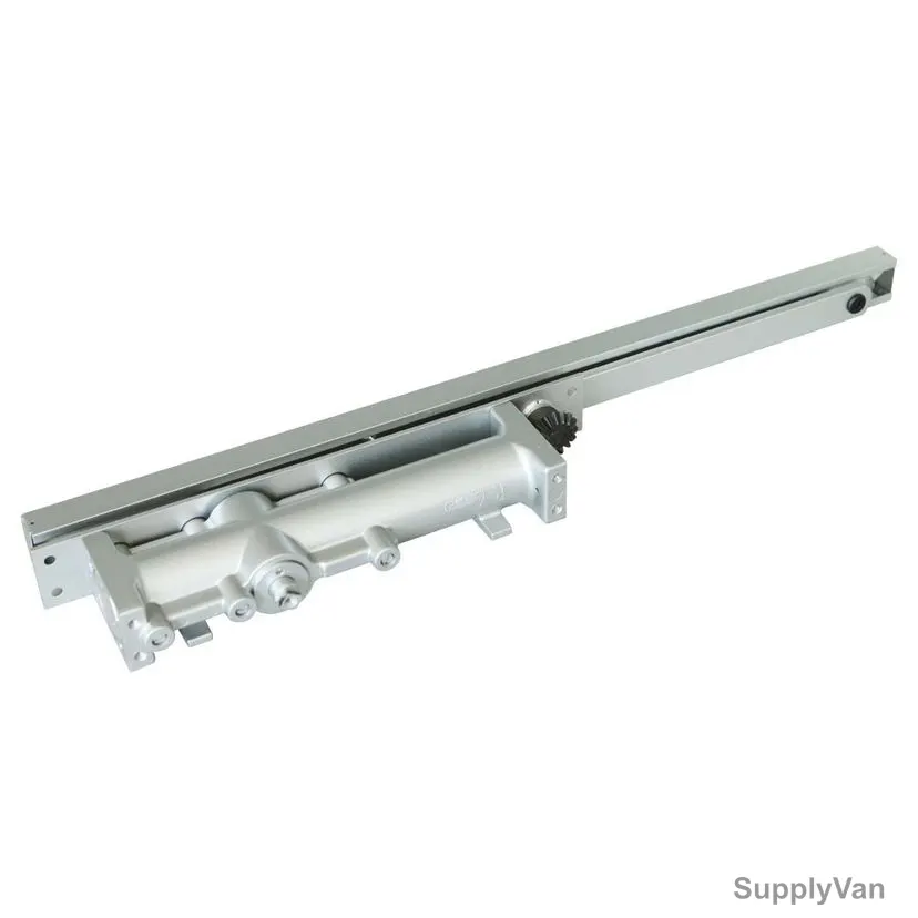 Dorfit Door Closer, DTDC992, Aluminium, 950-1250MM Door Width, 40-120 Kg Weight Capacity, Silver — image 1