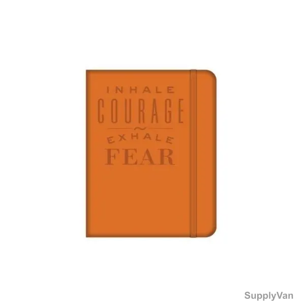 Navneet HQ Journal Casebound Notebook, NAV85812, A6, 96 Sheets, Orange