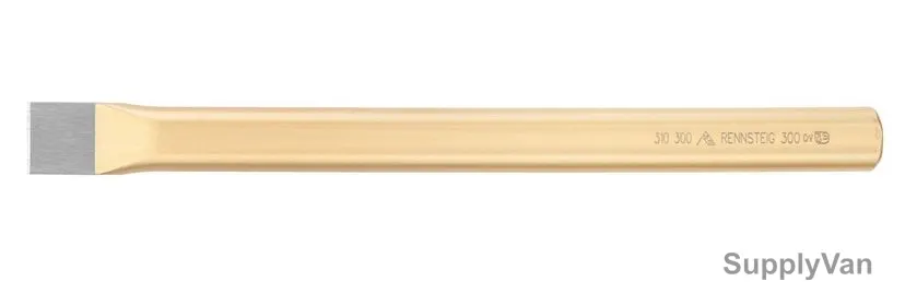Rennsteig Flat Cold Chisel, 310-250-0, 250MM Length, 25MM Tip, PK8