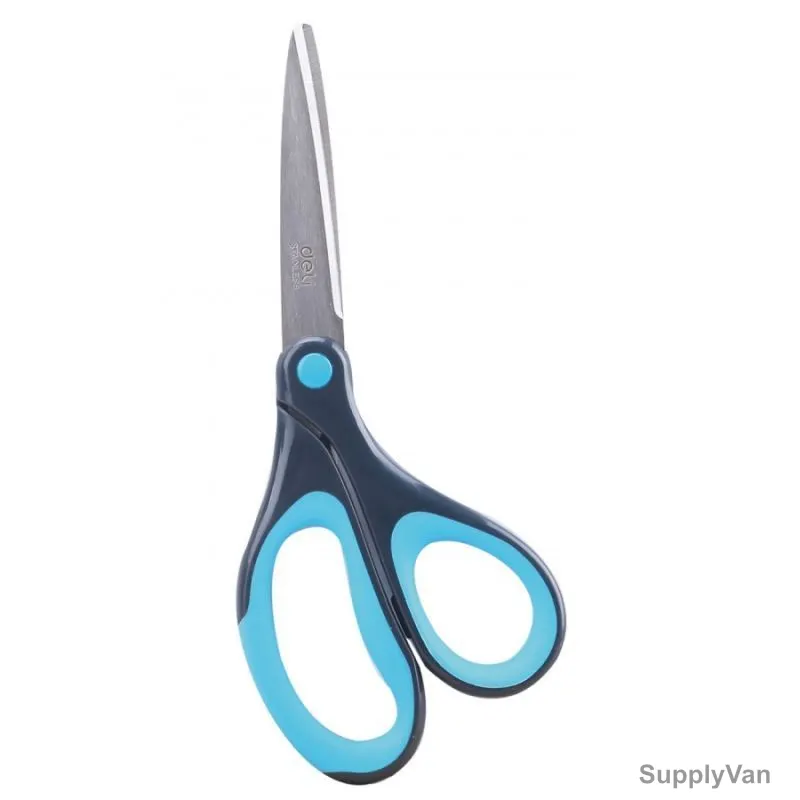 Deli Scissor, E0602, 180MM, Blue, PK12