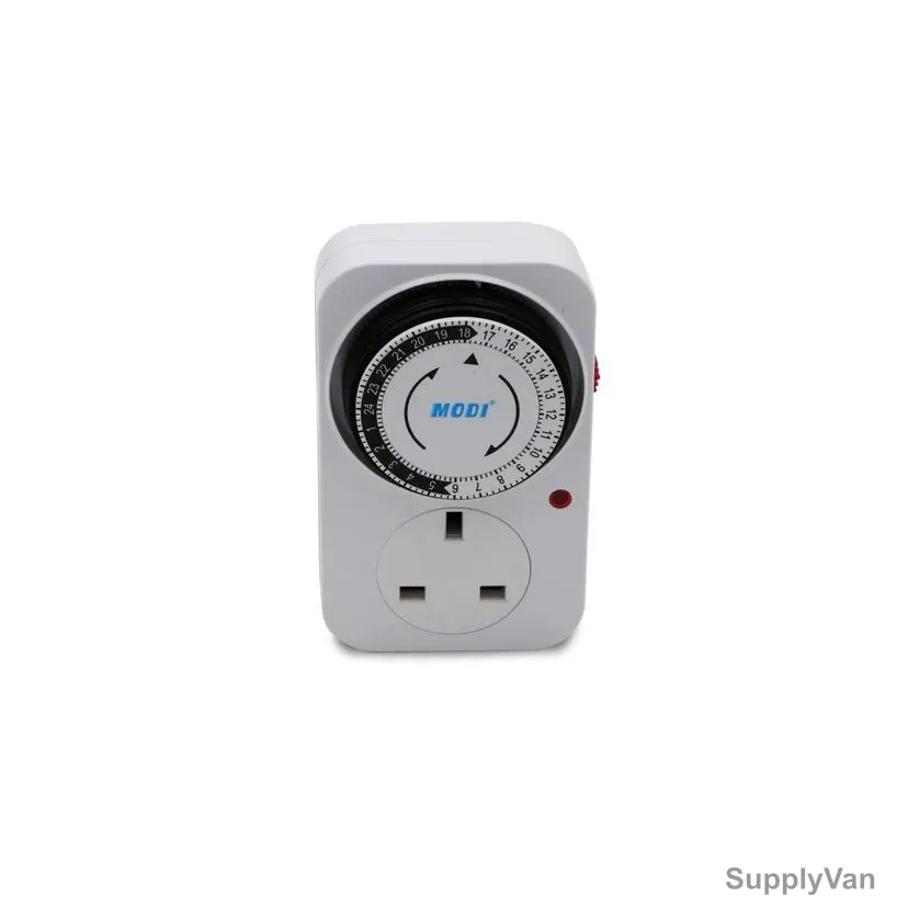 Modi 24 hours Plug In Timer, MD-HWA2001, 240V, White — image 1
