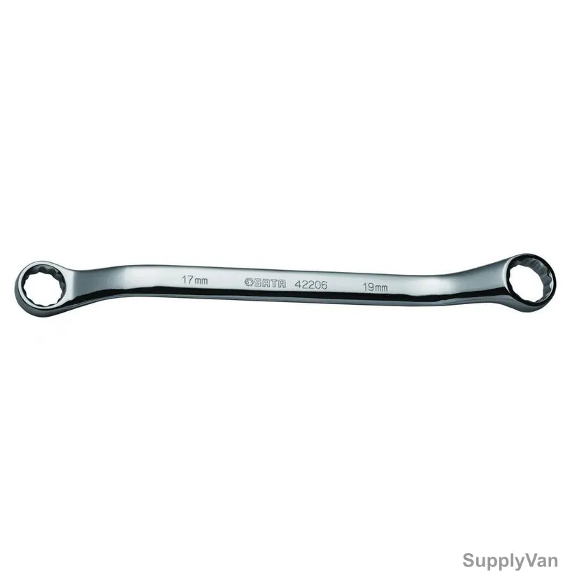 Sata Double Box End Wrench, ST42222SC, 9 x 11mm — image 1
