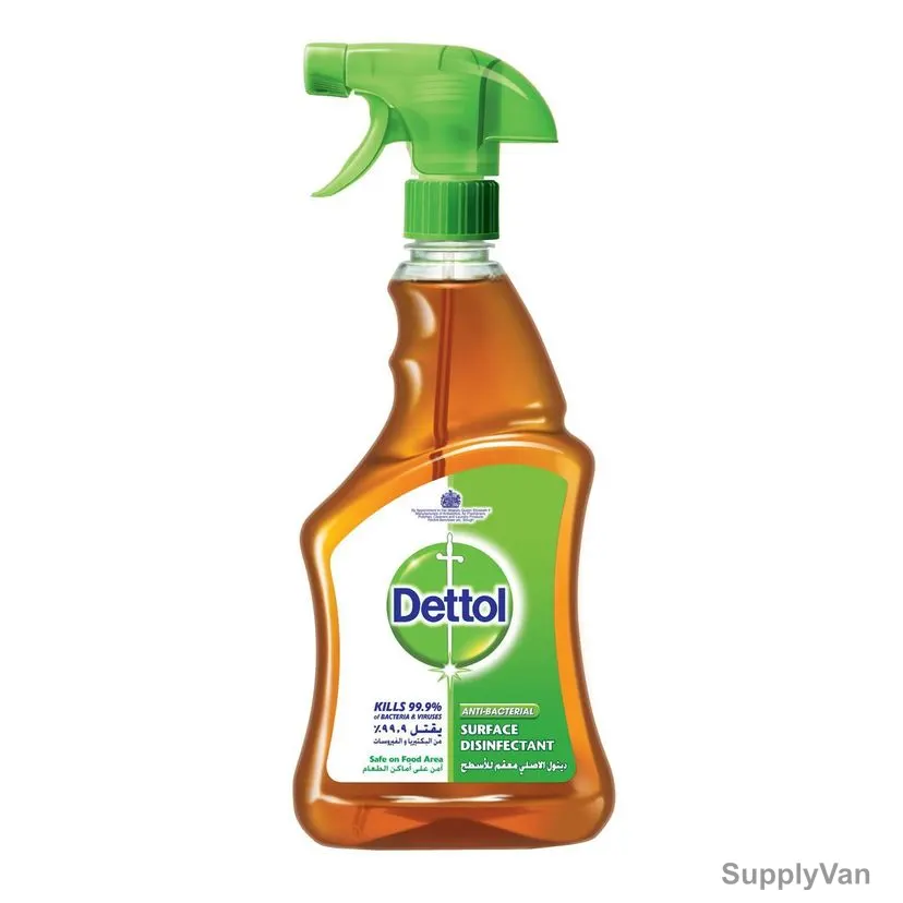 Dettol Original Anti-Bacterial Surface Disinfectant Trigger Spray, 500ML