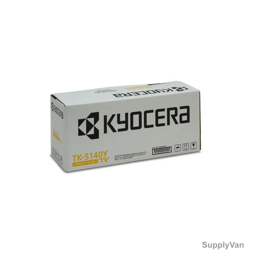 Kyocera Toner Cartridge, TK-5140Y, 5000 Pages, Yellow — image 1