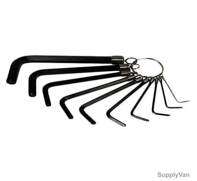 Stanley Hex Key Ring Set, 69-230, 10 Pcs/Set
