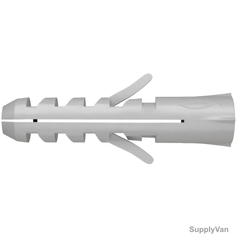 Classic Fischer Plug, PVC, 8MM, 100 Pcs/Pack
