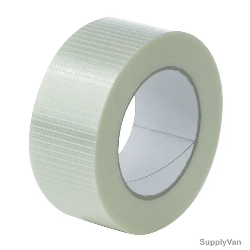 Cross Filament Tape, 24MM x 50 Yards, 24 Rolls/Pack