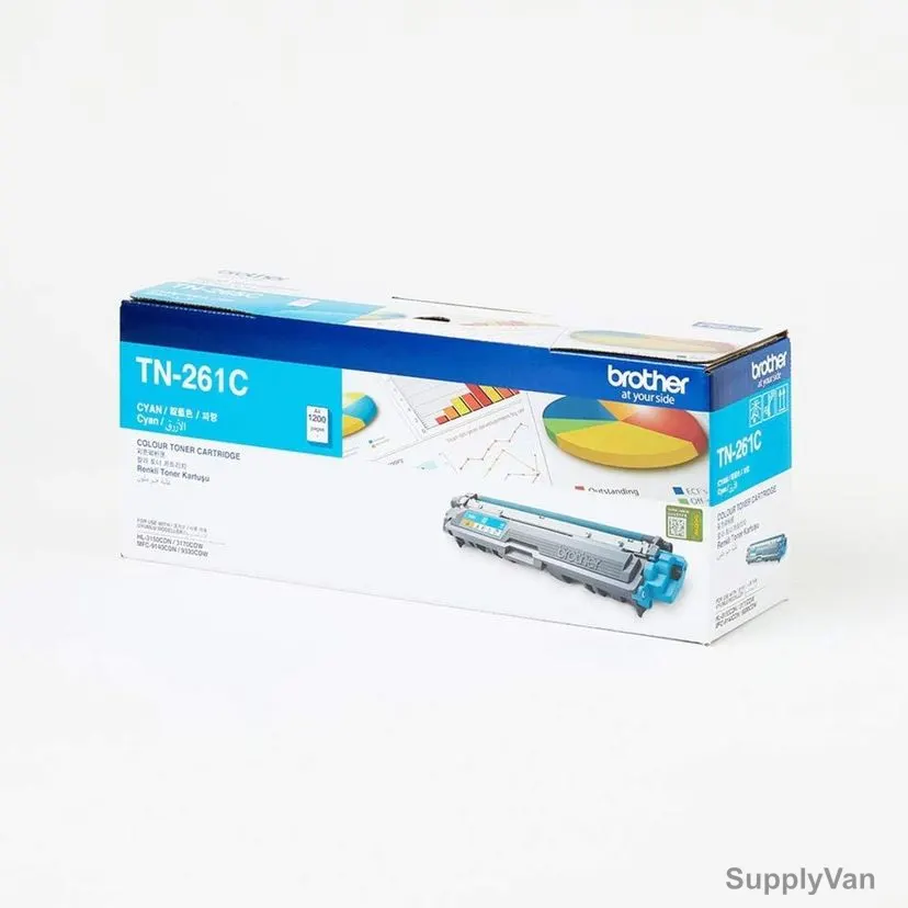 Brother Toner Cartridge, TN-261M, 1400 Pages, Magenta — image 1