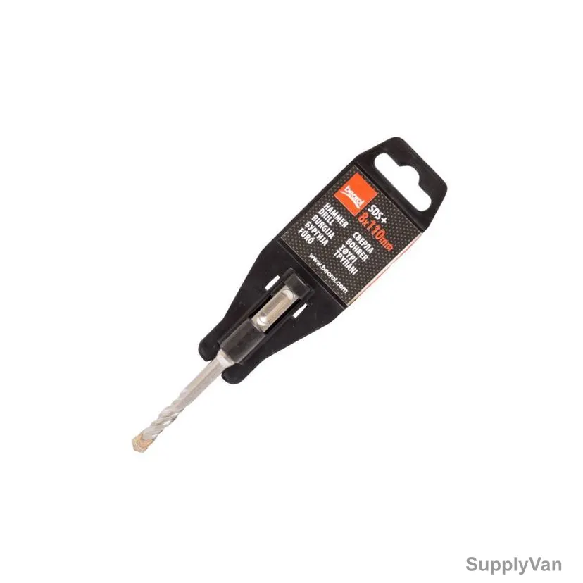 Beorol SDS-Plus Concrete Drill Bit, BSDS8X110, 8x110MM