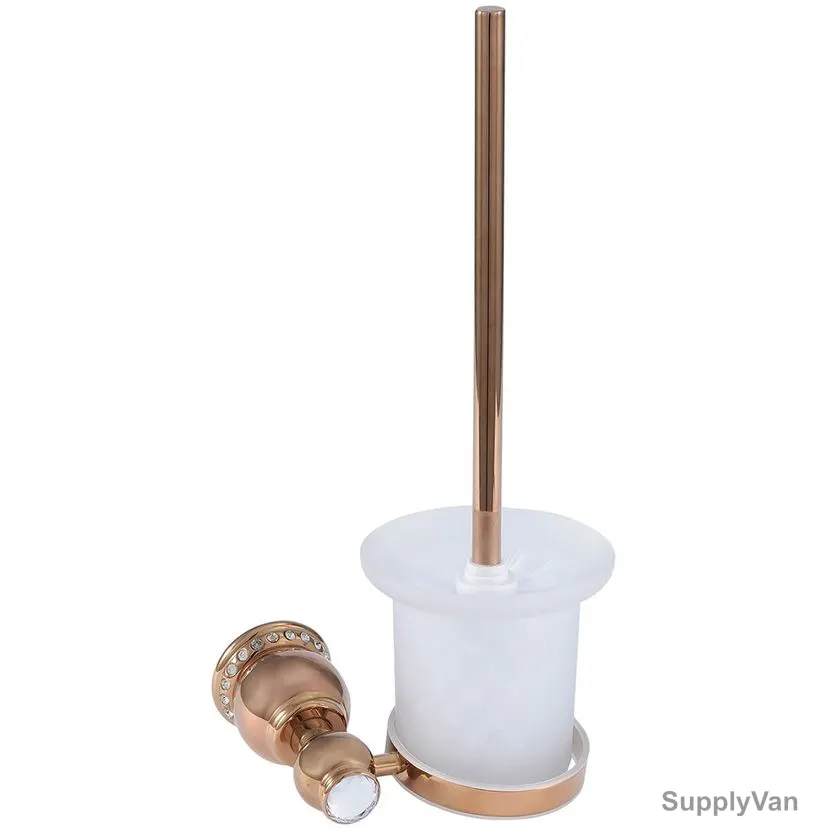 Hayta Toilet Brush Holder, 1450701, Gold Colour, Brass — image 1