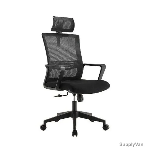 Executive Chair, 120CM Height x 58CM Width x 46CM Depth, Black — image 1