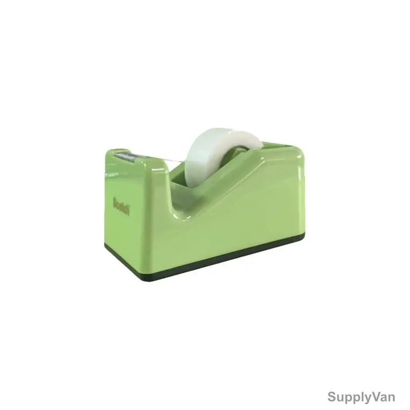 3M Tape Dispenser, C-28S, Scotch, 1 Inch Core, Green