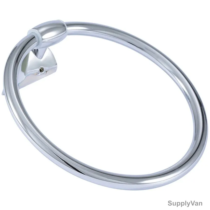 Linisi Towel Ring, 89180, Silver Colour, Brass — image 1