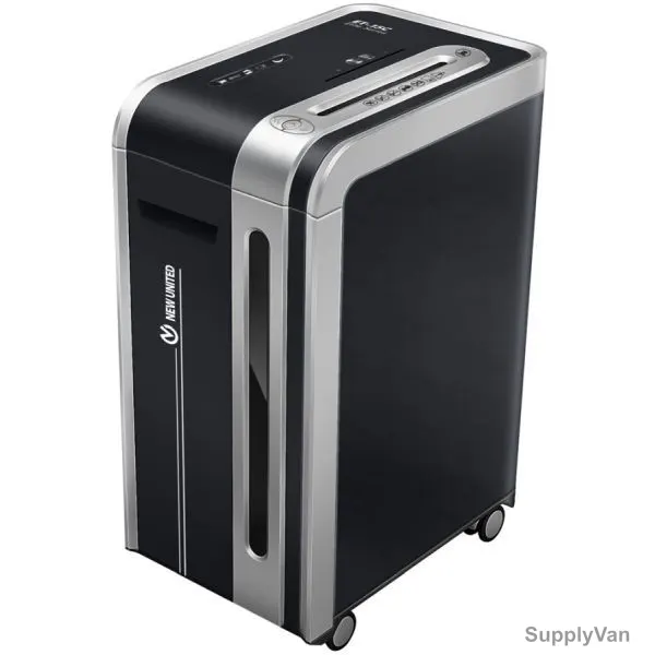 New United Paper Shredder, ET-15C, Strip-Cut, 15 Sheets, 3.9 x 38MM