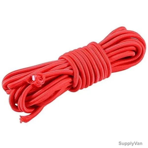 Amarine Bungee Cord Rope, 8MM x 10 Mtrs, Orange
